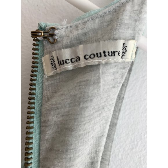 Mint Green Chiffon Dress - Picture 9 of 12